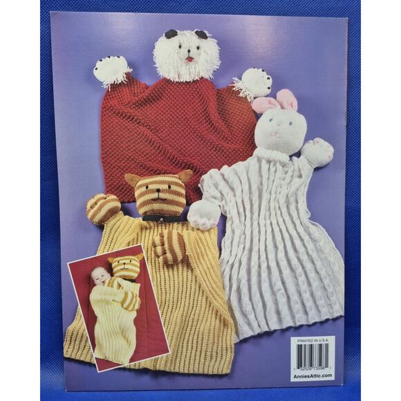 Vintage Annies Attic Crochet Baby Gift Patterns 3 Booklets - Picture 5 of 8